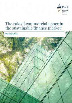 ICMA - The role of commercial paper in the sustainable finance market - October 2024