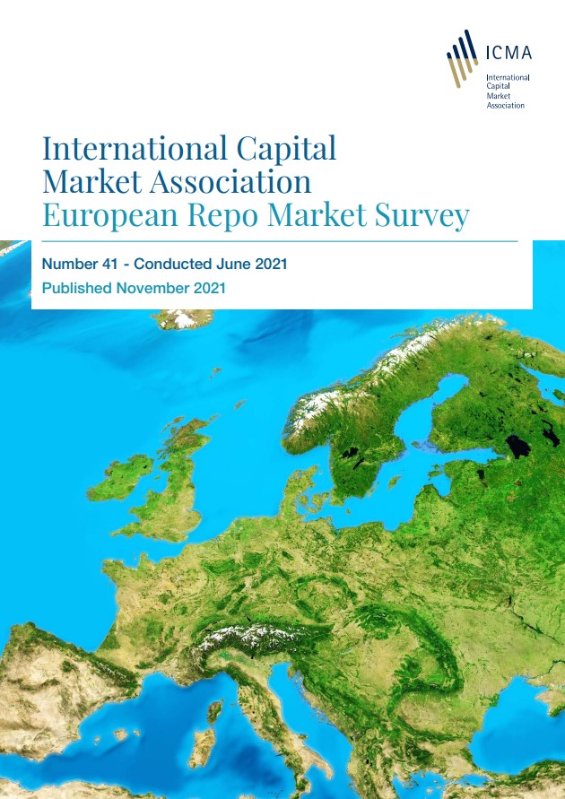ICMA European repo market survey number 41 conducted June 2021